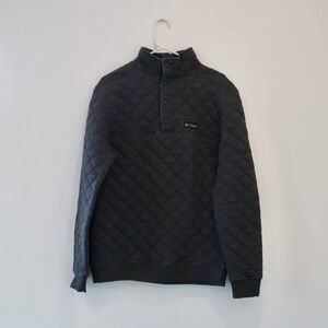 NWOT: Ohio State Buckeyes 1/4 Open Quilted Sweater